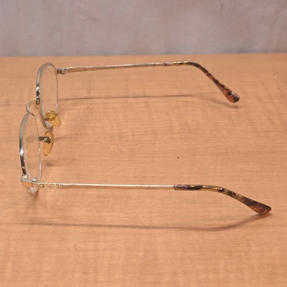 Vintage 1980s or 1990s Glasses Unbranded‎ Gold Rimmed Frames